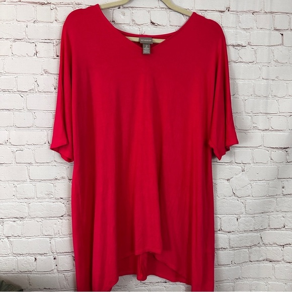 Chico's Tops - Chico's Stretchy Pink Top Size XL